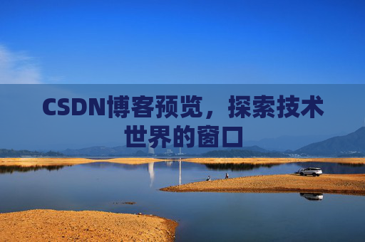 CSDN博客预览，探索技术世界的窗口
